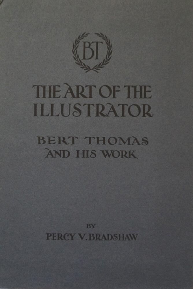 Folder art by Bert Thomas Folder art by Bert Thomas