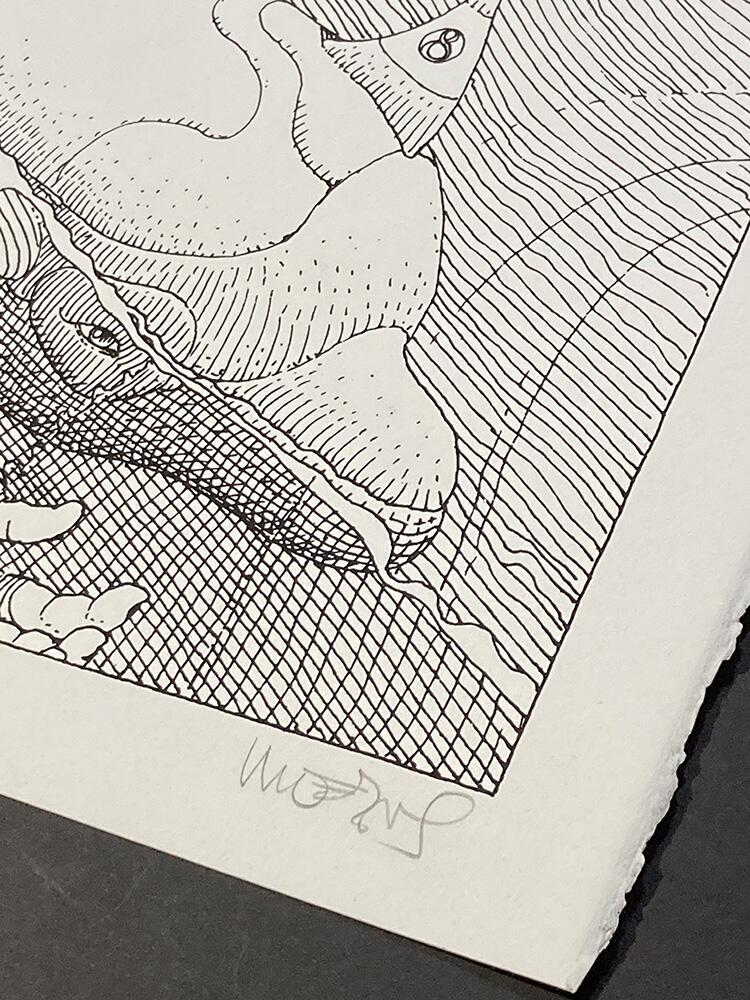 signature art by Moebius (Jean Giraud) signature art by Moebius (Jean Giraud)