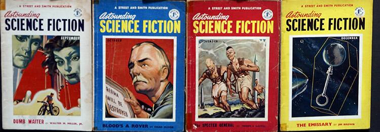 Astounding SF (UK) 1952 - Set 3 (4 issues) Astounding SF (UK) 1952 - Set 3 (4 issues)