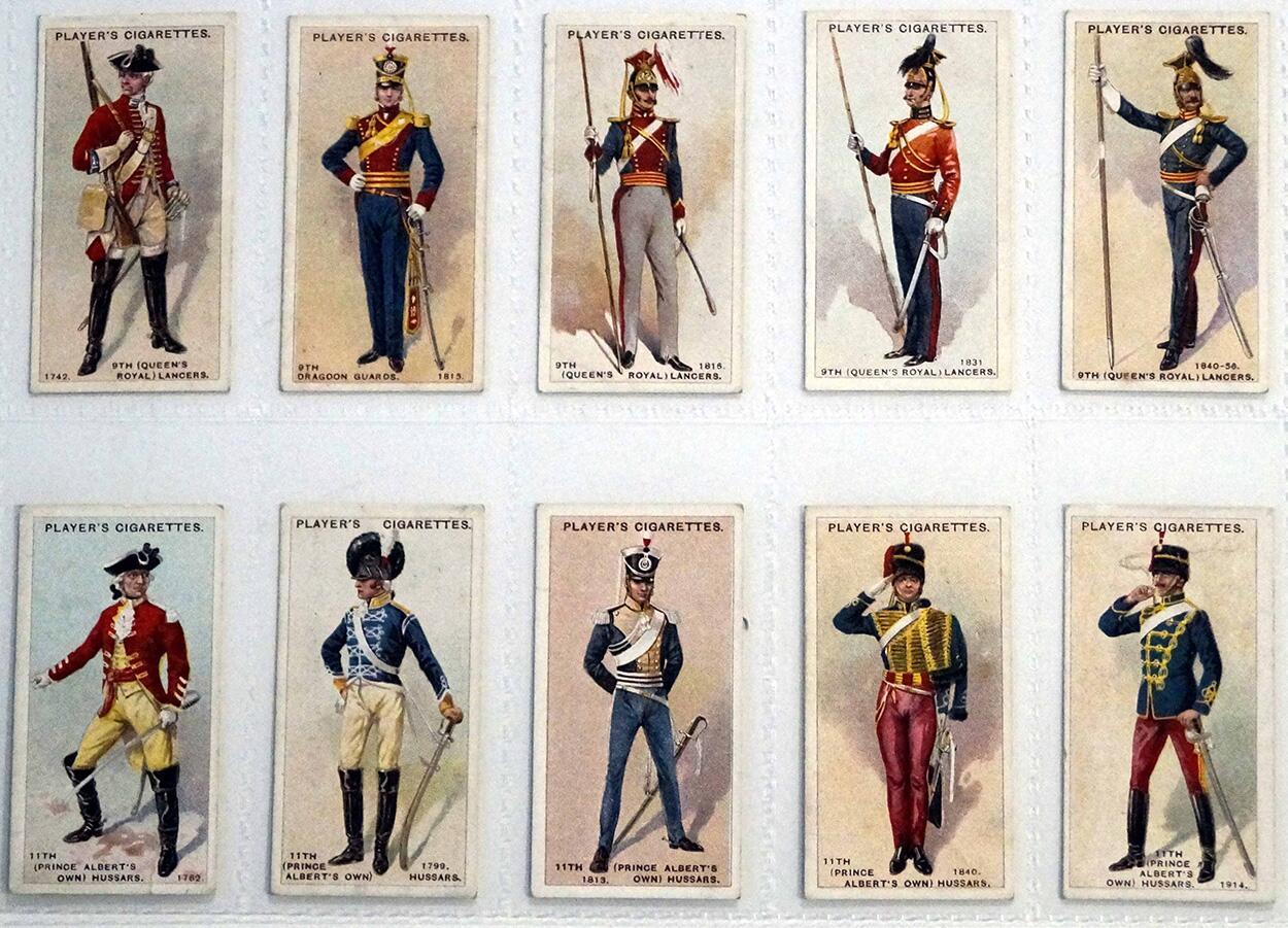 Full Set of 50 Cigarette Cards: Regimental Uniforms 51-100 (1914) by Various Full Set of 50 Cigarette Cards: Regimental Uniforms 51-100 (1914) by Various