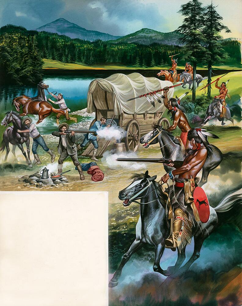 The Nez Perce art by Ron Embleton The Nez Perce art by Ron Embleton