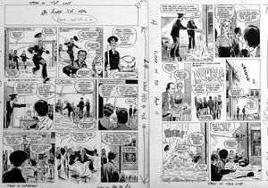 Please Sir! Winter Fun (TWO pages) art by Graham Allen Please Sir! Winter Fun (TWO pages) art by Graham Allen