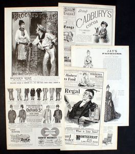 Illustrated London News: Advertising Bundle #1 (5 pages) art by Various Artists Illustrated London News: Advertising Bundle #1 (5 pages) art by Various Artists