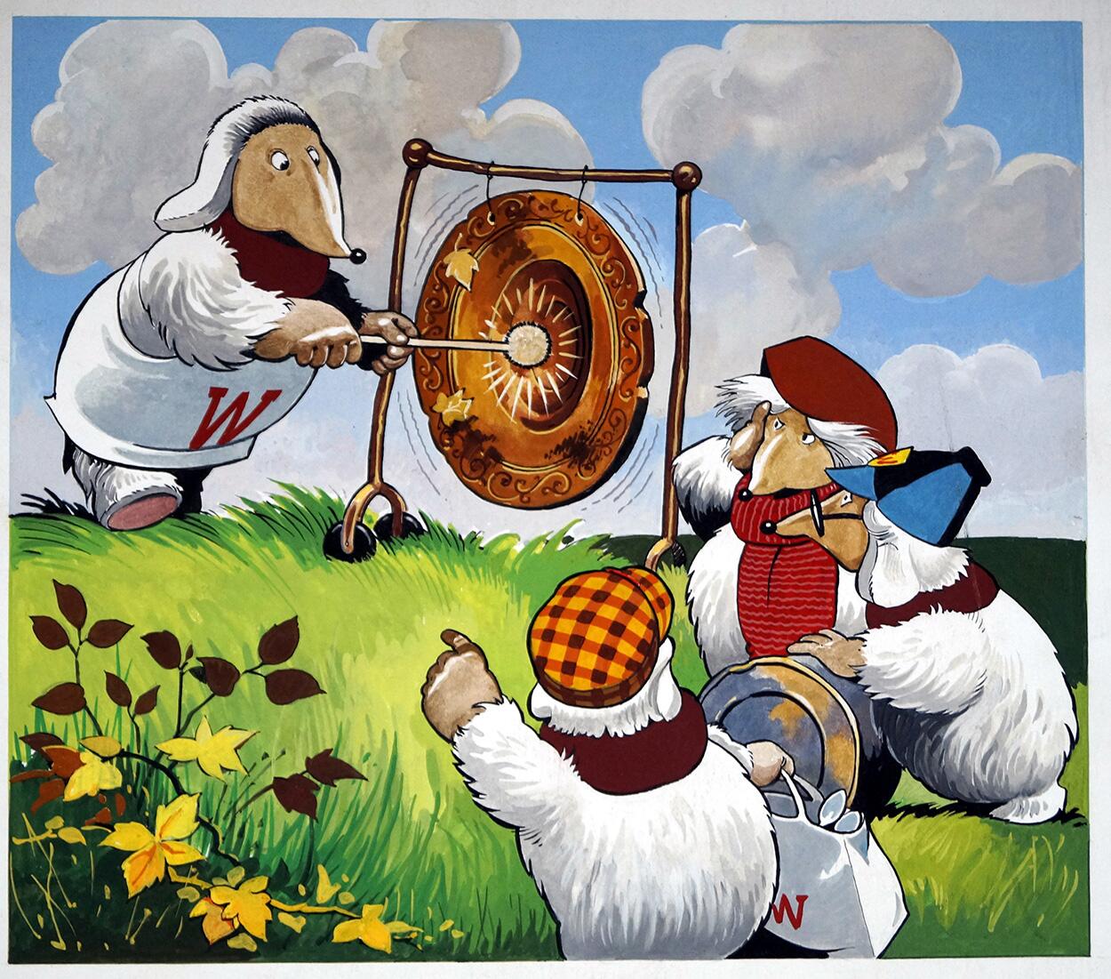 The Wombles: Gong Show (TWO pages) art by Jesus Blasco The Wombles: Gong Show (TWO pages) art by Jesus Blasco