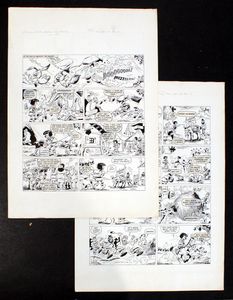 Clancy Clott: TWO Pages from TV21 #90 art by José Luis de la Fuente 'Chiqui' Clancy Clott: TWO Pages from TV21 #90 art by José Luis de la Fuente 'Chiqui'