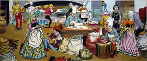 Sleeping Beauty: A Wedding Feast Is Ordered art by Jesus Blasco Sleeping Beauty: A Wedding Feast Is Ordered art by Jesus Blasco
