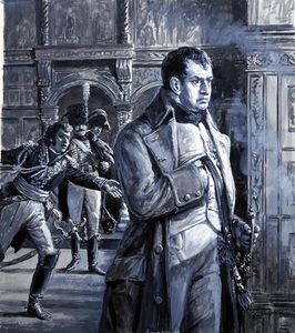 Napoleon in Moscow art by Cecil Doughty Napoleon in Moscow art by Cecil Doughty