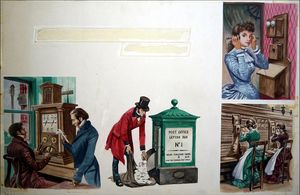 Victorian Communications art by Peter Jackson Victorian Communications art by Peter Jackson