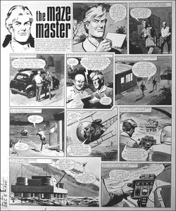 Maze Master - Nets art by Bill Lacey Maze Master - Nets art by Bill Lacey