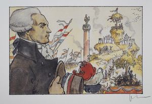 The Declaration of The Rights of Man art by Milo Manara The Declaration of The Rights of Man art by Milo Manara