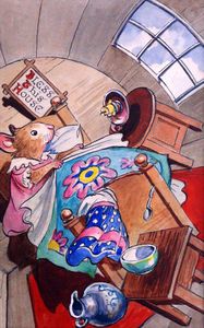 Katie Country Mouse Goes to London: Shake Up art by Philip Mendoza Katie Country Mouse Goes to London: Shake Up art by Philip Mendoza