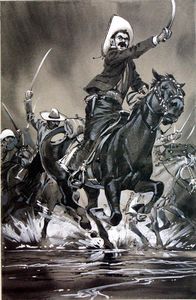 Pancho Villa art by Angus McBride Pancho Villa art by Angus McBride