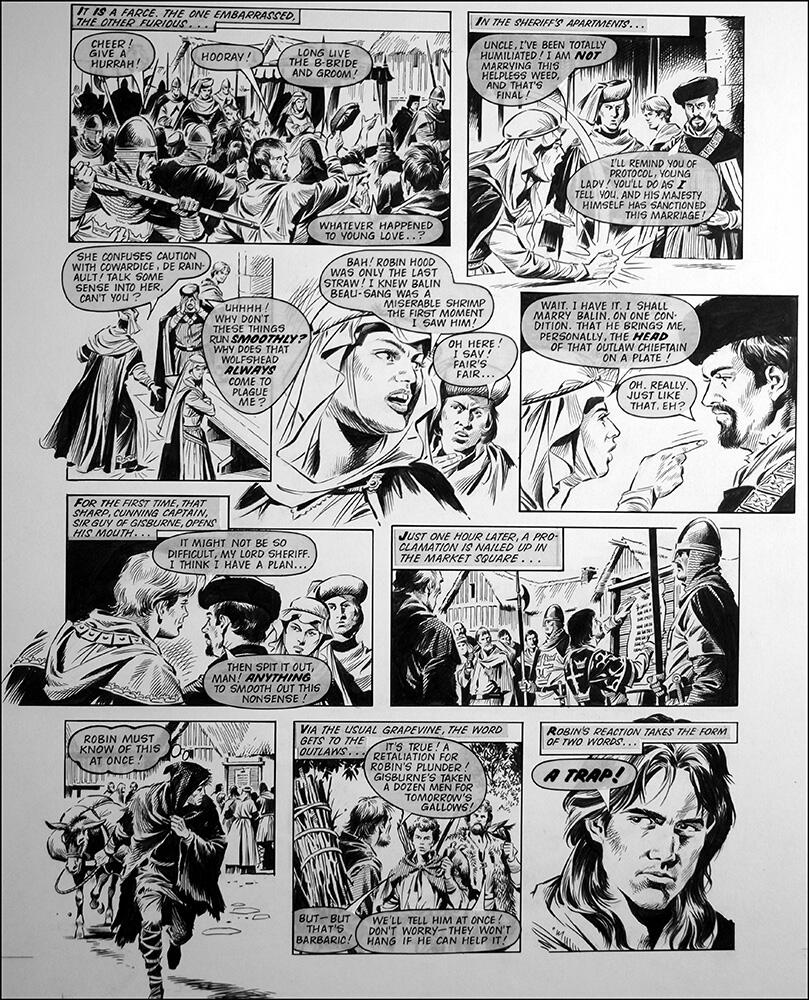 2nd page of episode art by Mike Noble 2nd page of episode art by Mike Noble