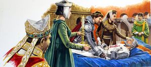 Myths and Legends: The Story of El Cid art by Roger Payne Myths and Legends: The Story of El Cid art by Roger Payne