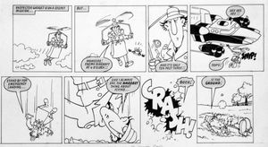 Inspector Gadget: Crash Landing art by Arthur Ranson Inspector Gadget: Crash Landing art by Arthur Ranson
