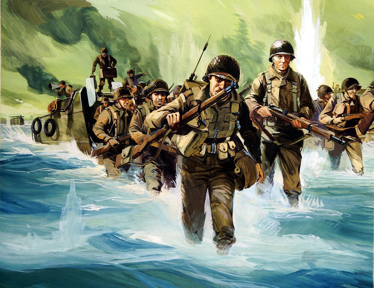 Anzio art by Gerry Wood Anzio art by Gerry Wood