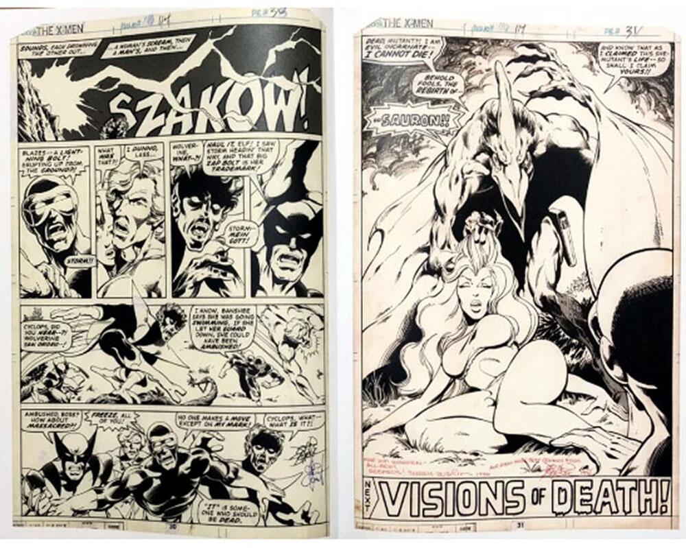 internal, John Byrne's X-Men (Artist's Edition) internal, John Byrne's X-Men (Artist's Edition)