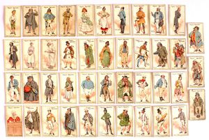 Cigarette Cards: Charles Dickens Characters Bundle #3 (43 cards) Cigarette Cards: Charles Dickens Characters Bundle #3 (43 cards)