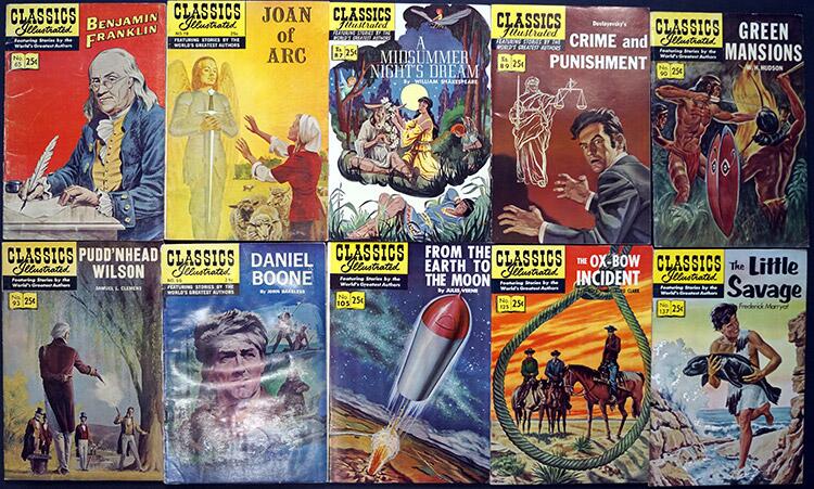 USA Classics Illustrated: Set 17 USA Classics Illustrated: Set 17