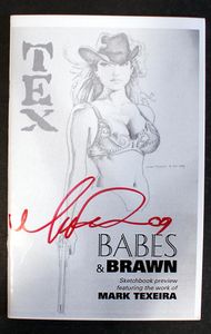 Mark Texeira: Babes & Brawn Sketchbook Mark Texeira: Babes & Brawn Sketchbook