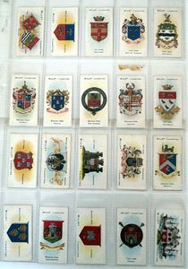 Town & City Arms (Boroughs Second Series) Full set of 50 cards (1906) Town & City Arms (Boroughs Second Series) Full set of 50 cards (1906)