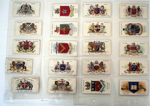 Town & City Arms (Boroughs First Series) Full set of 50 cards (1904) Town & City Arms (Boroughs First Series) Full set of 50 cards (1904)