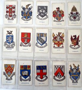 School Badges Full set of 25 cards (1927) School Badges Full set of 25 cards (1927)