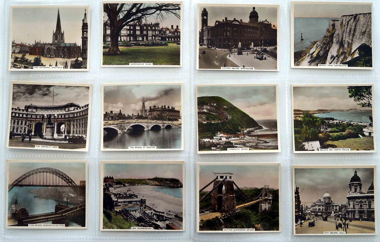 Full Set of 48 Cigarette Cards Views of Interest (1938) First Series Full Set of 48 Cigarette Cards Views of Interest (1938) First Series