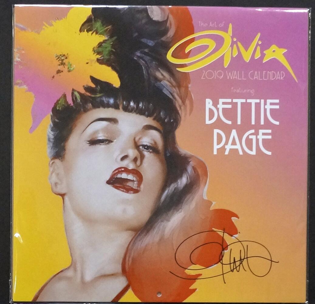 Olivia with Bettie Page: Calendar 2019 by Olivia De Berardinis Olivia with Bettie Page: Calendar 2019 by Olivia De Berardinis