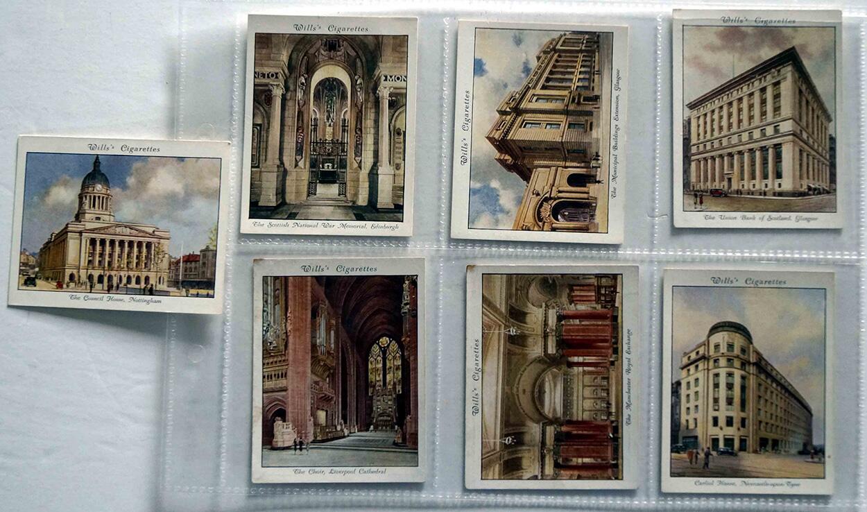 Full Set of 25 Cigarette Cards: Modern Architecture (1931) by Various Full Set of 25 Cigarette Cards: Modern Architecture (1931) by Various