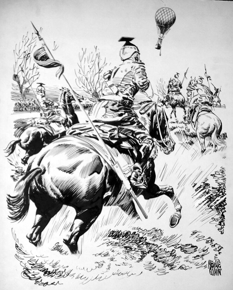 The Siege of Paris art by Neville Colvin The Siege of Paris art by Neville Colvin
