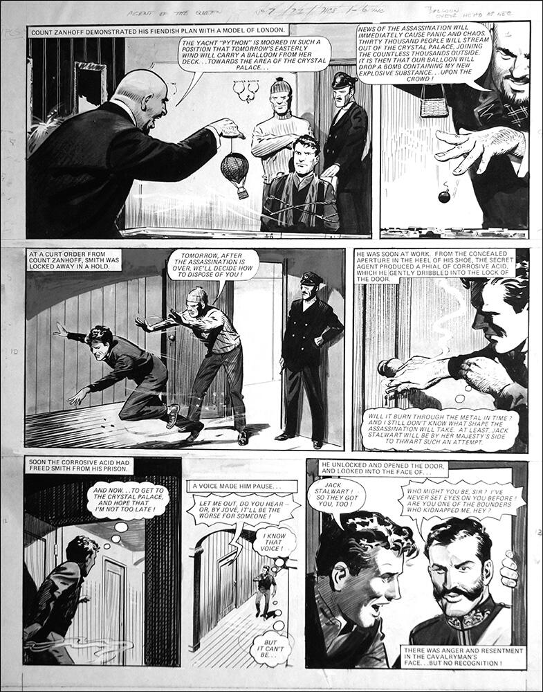 2nd page of episode art by Bill Lacey 2nd page of episode art by Bill Lacey