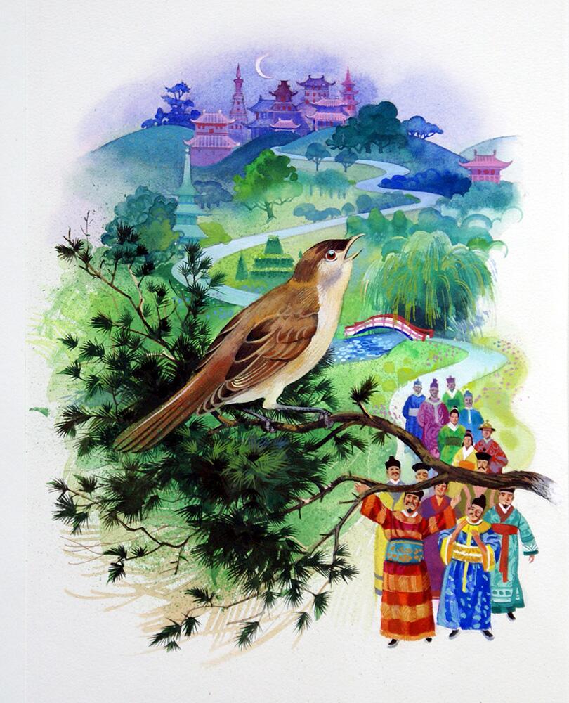 The Emperor and the Nightingale 2 art by Andrew Howat The Emperor and the Nightingale 2 art by Andrew Howat