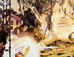 Click 08 art by Milo Manara Click 08 art by Milo Manara