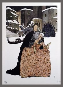Il Casanova (Fellini) art by Milo Manara Il Casanova (Fellini) art by Milo Manara