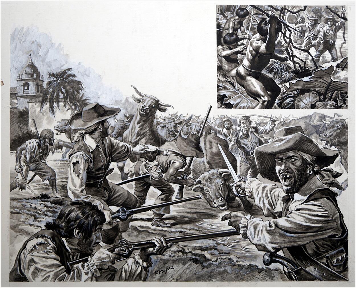 Captain Henry Morgan's Marauders art by Roger Payne Captain Henry Morgan's Marauders art by Roger Payne