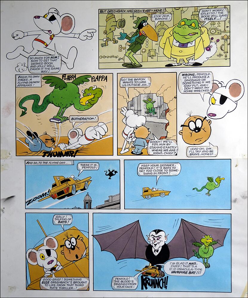 2nd page of episode art by Arthur Ranson 2nd page of episode art by Arthur Ranson