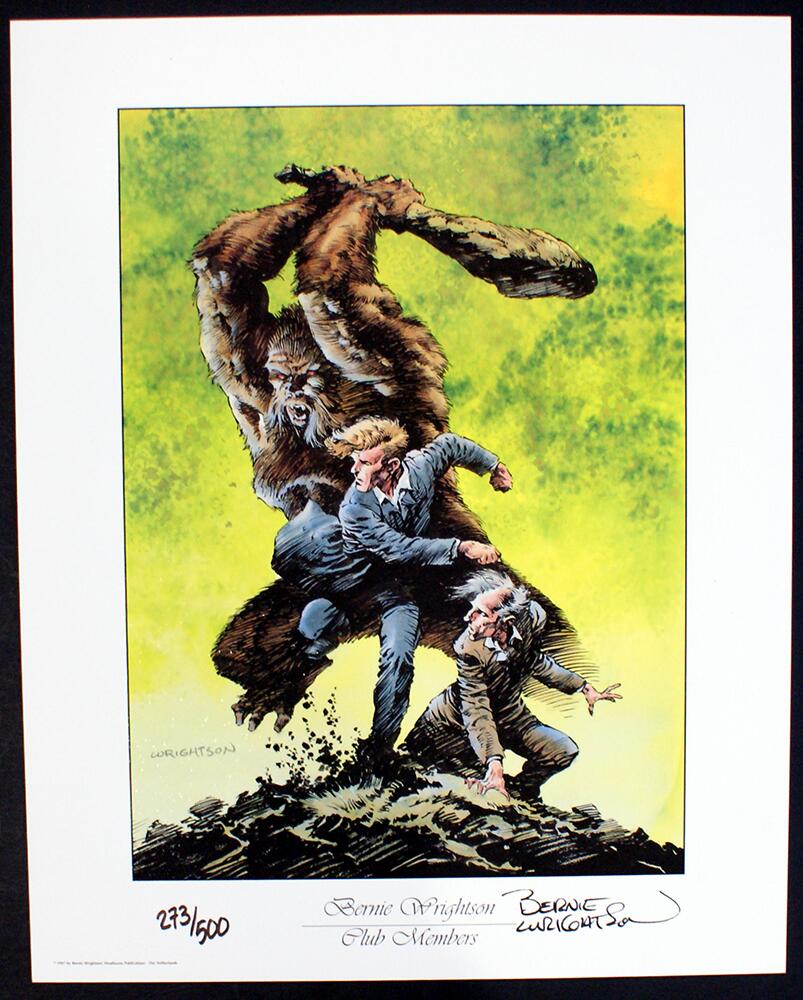 Big Foot art by Bernie Wrightson Big Foot art by Bernie Wrightson