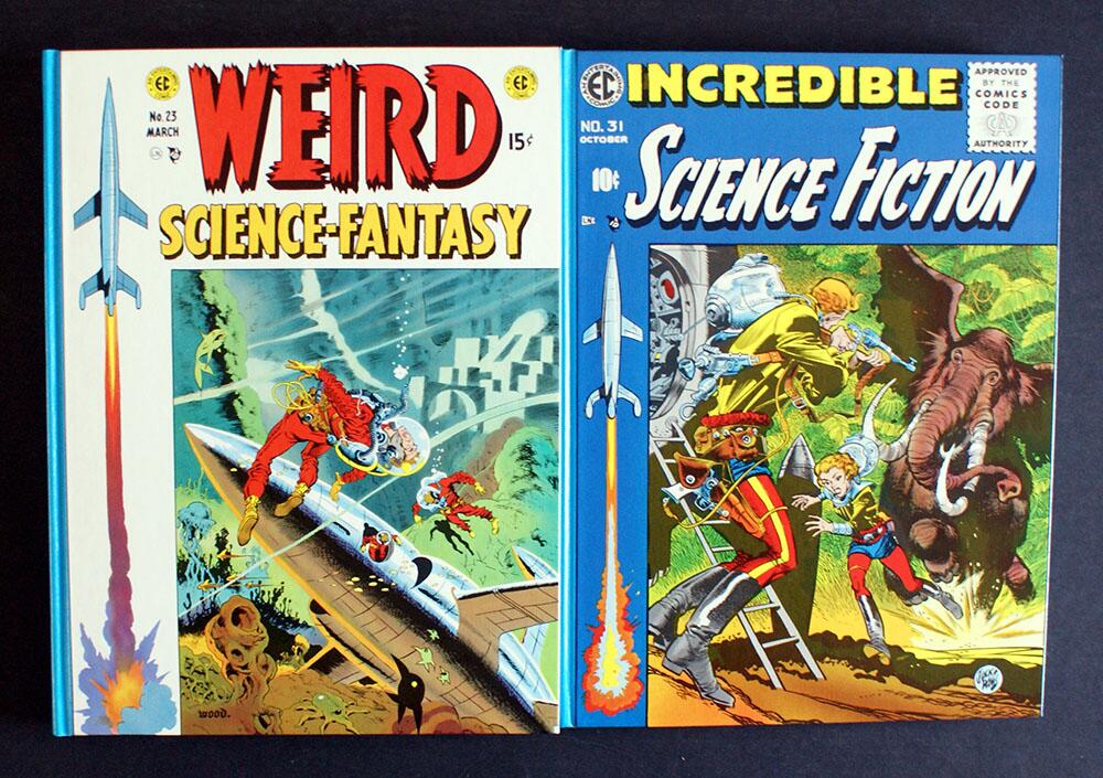 The Complete EC Library: Weird Science-Fantasy and Incredible Science Fiction (2 Volume Boxed Set) by Edited by Al Feldstein, written by Al Feldstein, The Complete EC Library: Weird Science-Fantasy and Incredible Science Fiction (2 Volume Boxed Set) by Edited by Al Feldstein, written by Al Feldstein,