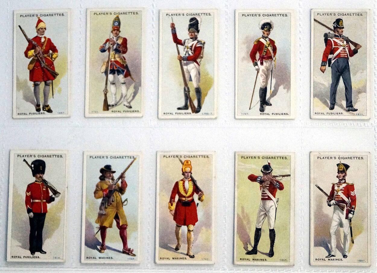 Full Set of 50 Cigarette Cards: Regimental Uniforms 51-100 (1914) by Various Full Set of 50 Cigarette Cards: Regimental Uniforms 51-100 (1914) by Various