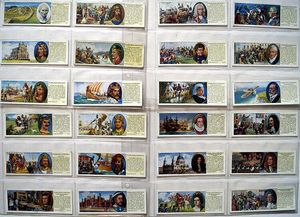 Complete Set of 25 'Interesting Events in British History' Typhoo Trading Cards (1938) Complete Set of 25 'Interesting Events in British History' Typhoo Trading Cards (1938)