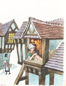 The Happy Prince: Daydream art by Ron Embleton The Happy Prince: Daydream art by Ron Embleton