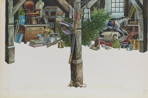 The Little Fir Tree: Forgotten Inside the House art by Ron Embleton The Little Fir Tree: Forgotten Inside the House art by Ron Embleton