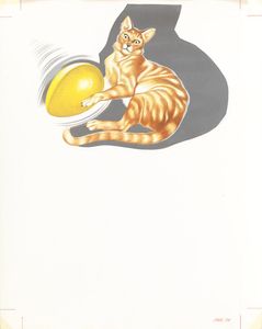 The Cat and the Golden Egg art by Ron Embleton The Cat and the Golden Egg art by Ron Embleton