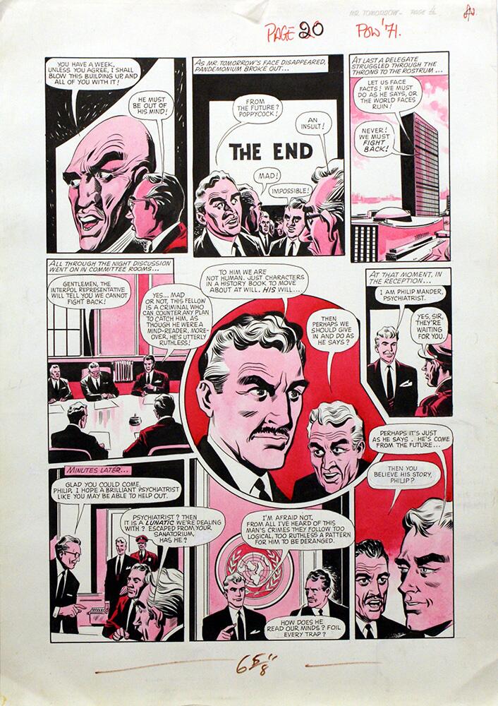 Mr Tomorrow 4 art by Matias Alonso Mr Tomorrow 4 art by Matias Alonso
