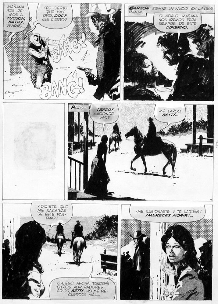 Page 6 art by Arturo del Castillo Page 6 art by Arturo del Castillo