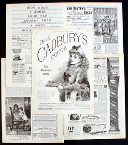 Illustrated London News: Advertising Bundle #12 (5 pages) art by Various Artists Illustrated London News: Advertising Bundle #12 (5 pages) art by Various Artists