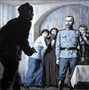 End of an Era - Death of the Czar art by Ken Petts End of an Era - Death of the Czar art by Ken Petts