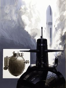 The First Submariners art by Wilf Hardy The First Submariners art by Wilf Hardy