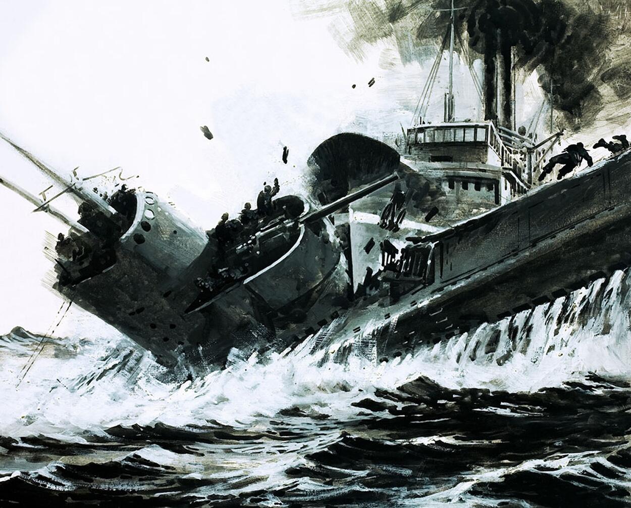 Trapped Beneath The Sea art by Graham Coton Trapped Beneath The Sea art by Graham Coton